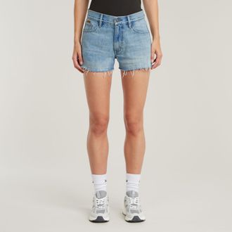 G-Star True Raw Edge Denimshort - Lichtblauw - Dames