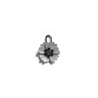 Miu Miu Leather Micro Trick, Woman, Silver/black