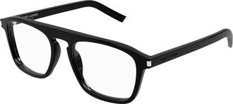 Saint Laurent Glasses, male, Black, Size: 52 MM SL 157 Optical Frame