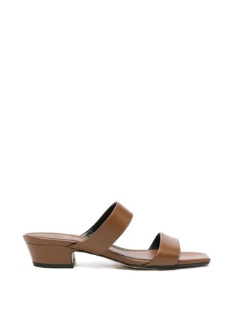 Aeyde Kemi Nappa Leather Tobacco