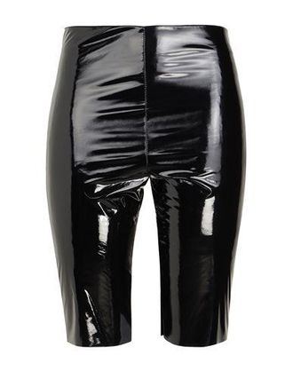 8 by YOOX PATENT BIKER SHORTS