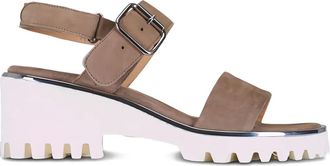 Ron White Sandali Elaria con fibbia - Marrone