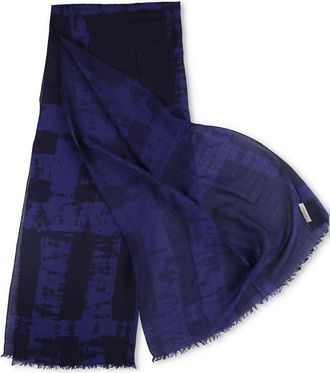 Burberry Cashmere Blend Scarf And Pocket Square