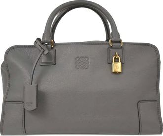 Loewe 2011 Amazona 36 leather shoulder bag - Grey