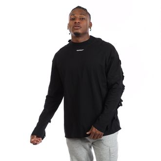 Off-white Mens Off White Post Archive Faction T-Shirt in Black Cotton - Size X-Large