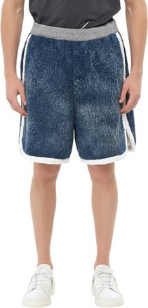 Dsquared2 Blue Textured Shorts