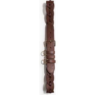 H&M Belt in Dark Brown at Nordstrom, Size Medium