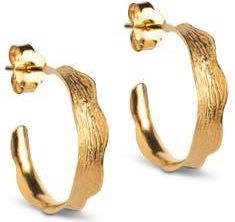 Enamel Copenhagen Ane Small Hoops in Gold at Nordstrom