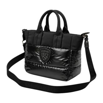 Blauer Shopper Quartxl01 - Dames - Tassen - Zwart - Maat: ONE Size Satijn