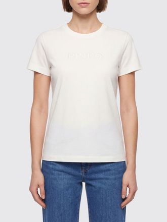 Pinko T-shirts in cotone con logo Pinko