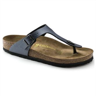 Birkenstock Womens Gizeh Sandal In Onyx