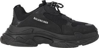 Balenciaga Pre-owned Mens Triple S Sneakers in Black - Size EU 44