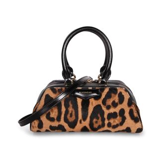 Givenchy Tassen, Dames, Veelkleurig, ONE Size, Leer, Mini Antigona East-West Tas