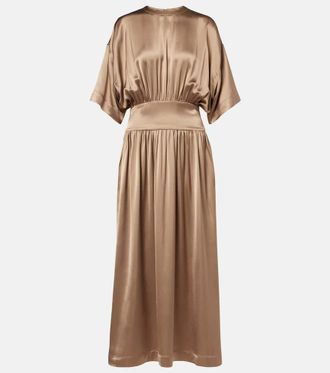 Toteme Satin midi dress