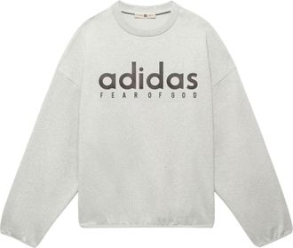 adidas x FEAR OF GOD ATHLETICS Oversized Long-Sleeve T-Shirt Heather Grey JZ7369