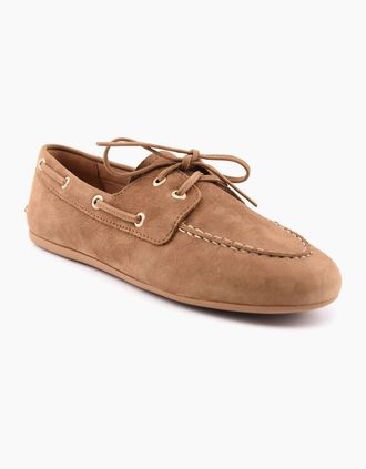 Sperry Top-Sider Womens Sperry Slim Boat Leather Womens Tan Boat Shoes - Brown - Size: UK 8 / eu 41.5 / us 10.5