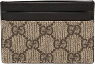 Gucci Pre-owned Wallets, female, Brown, Size: ONE SIZE Pre-owned Card Holder