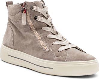Ara Camden High Top Sneaker in Moon at Nordstrom, Size 6.5