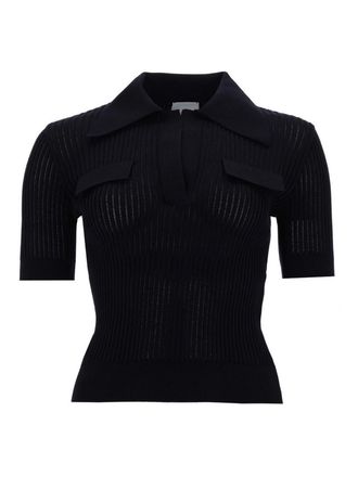 Patou Embroidered Cotton Polo Shirt