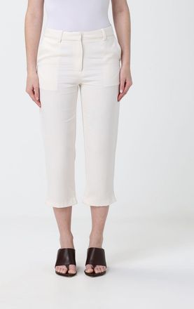 Frankie Shop Pantaloni cropped in lyocell