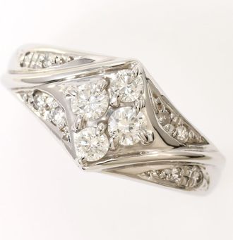 C&A Platinum Platinum 900 Band Ring (Pre-Owned)