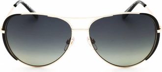 Marc Jacobs Polarized Grey Shaded Pilot Ladies Sunglasses MARC 686/S 02F7/WJ 59