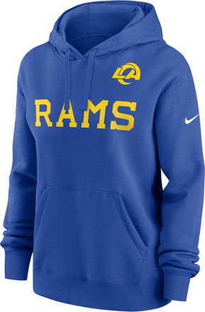 Nike Los Angeles Rams Alt Pack Club Nike Womens NFL Pullover Hoodie in Blue | 00Z54EVQ9X-M5A