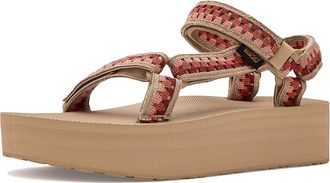 Teva Flatform Universal Prism Womens Dress Sandals Sedona : 10 B - Medium, Synthetic