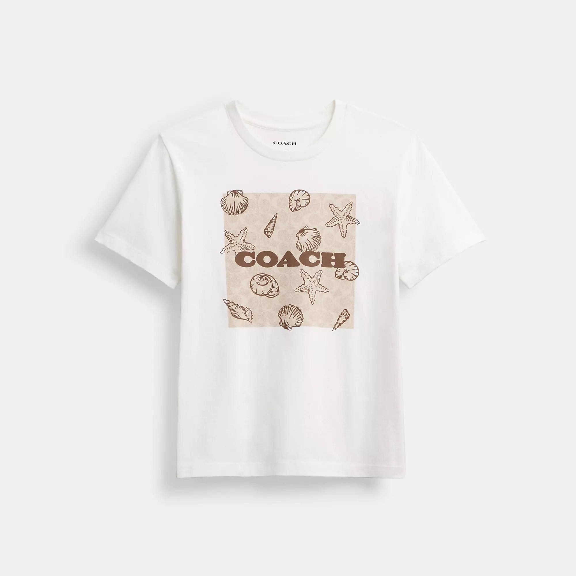 COACH - 激安SALE/新品同様coachロゴTシャツ!! COACH】コーチ Tシャツ Coach T-Shirt ロゴT 白 黒 ピンク