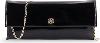 HUGO BOSS Patent Leather Clutch Bag