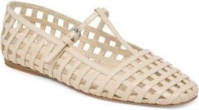 Dolce Vita Rains T-Strap Flat in Ivory at Nordstrom Rack, Size 9.5