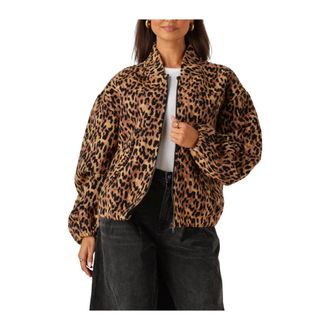 Notre-V Jassen, Dames, Bruin, XL, Bruine Damesjas Graceleen