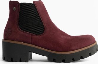 Rieker Womens Rieker 79265-30 Womens Boots Red - Size: 7.5