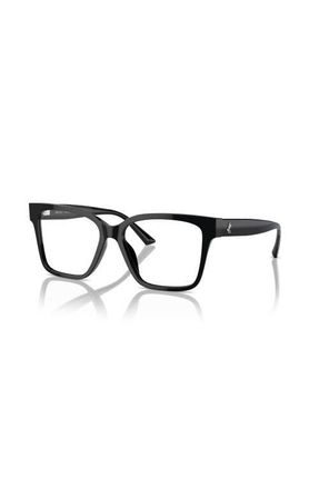 Jimmy Choo London 55mm Rectangle optical glasses in Black at Nordstrom