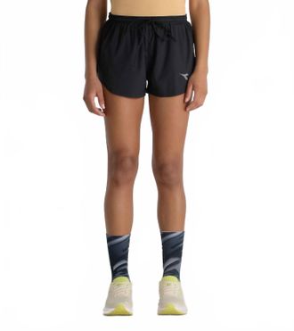 Diadora Super Light Fibrazero Split Short In Black