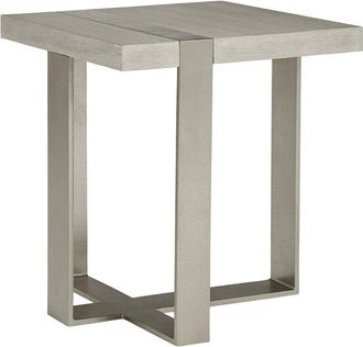 Bernhardt Tempo Metal Base Side Table