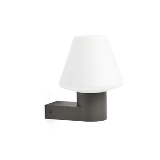 Faro Barcelona Mistu Aplique De Pared Gris Oscuro 74432a-02