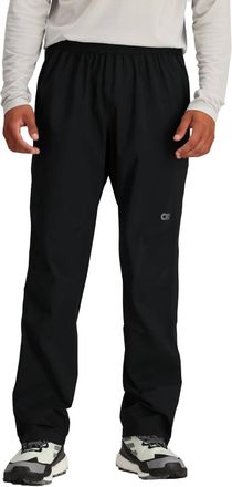 Outdoor Research Stratoburst Stretch Rain Short Length Pants In Black