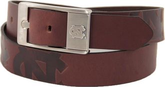 Eagles Wings North Carolina Tar Heels (UNC) Brandish Leather Belt - Brown at Nordstrom, Size 32