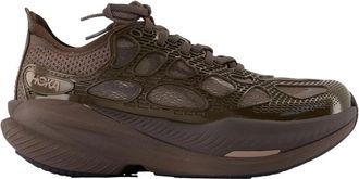 Hoka One One U Mach X Caged Sneakers - Heren - Hardloopschoenen - Bruin - 43 EU - Fitness