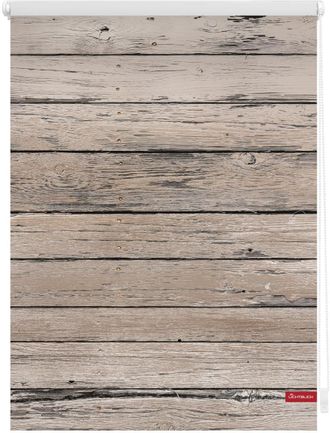 Lichtblick Original Seitenzugrollo »Rollo Klemmfix, ohne Bohren, Verdunkelung, Bretter-Vintage« verdunkelnd Verdunkelung energiesparend freihängend