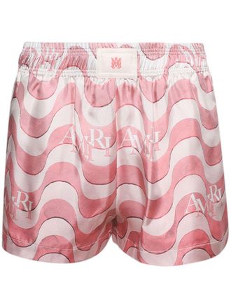 Amiri Staggered Wave shorts - Pink