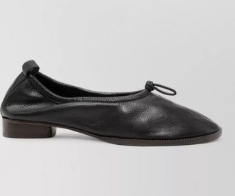 Hereu leather ballet flats