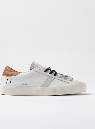D.A.T.E. hill low calf white-cuoio