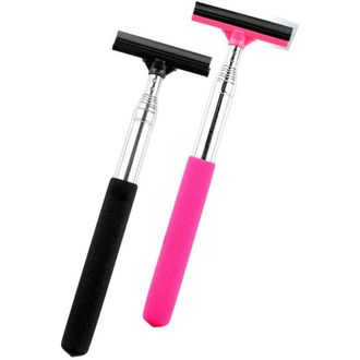 OEM Limpiaparabrisas Retr&aacute;ctil - Apto Para Ventanas De Coche, Puertas De Ducha, Parabrisas, Azulejos, Faros Antiniebla Y Superficies De Vidrio - 21 X 6 Cm