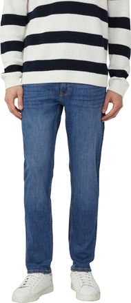 s.Oliver 5-Pocket-Jeans S.OLIVER, Herren, Gr. 30, L&auml;nge 34, dunkelblau used, Denim/Jeans, Obermaterial: 99% Baumwolle, 1% Elasthan, unifarben, normal lang, Jea