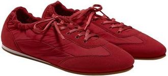 Vivaia Yancy Jogger Re-Nylon Sneakerina in Brick Red at Nordstrom, Size 9.5
