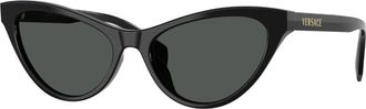 Versace VE4522U GB1/87 Womens Sunglasses Black Size 55