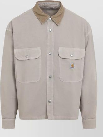 Carhartt Work in Progress prescott cotton jacket back yoke collar