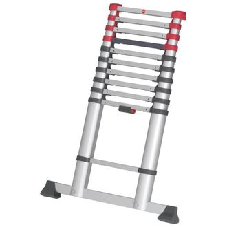Hailo Flexline 260 Escalera Telesc&oacute;pica Plateada 395 Cm